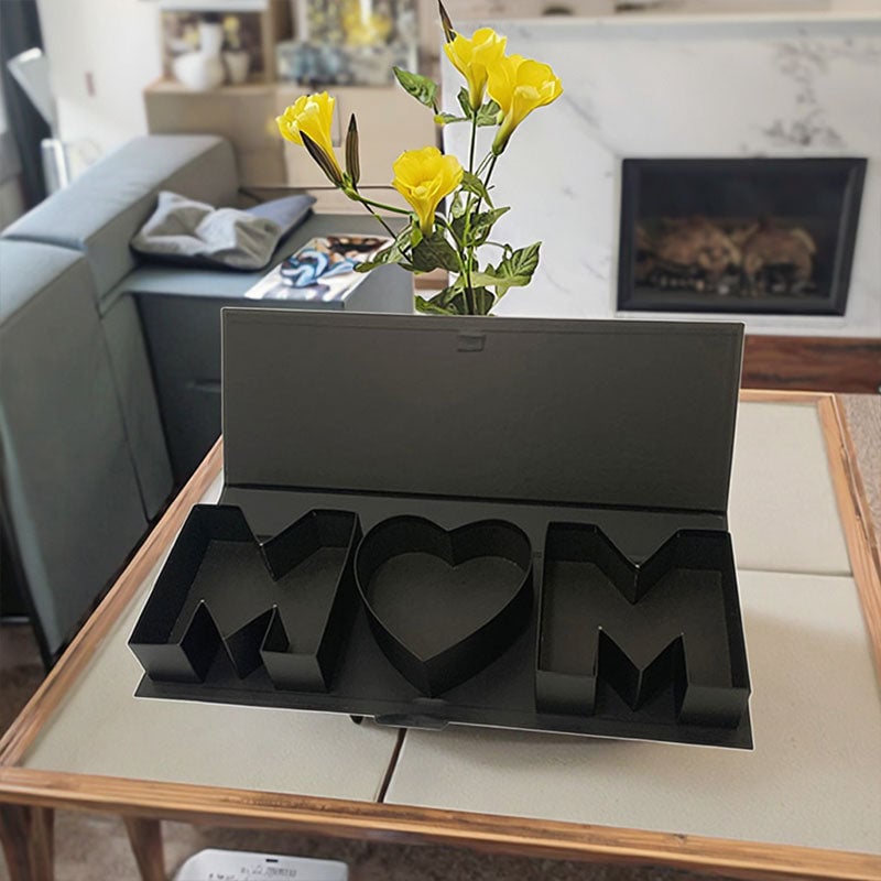 Letter Gift Box Rectangular Composite Cardboard with Hot-Stamped Finish 4