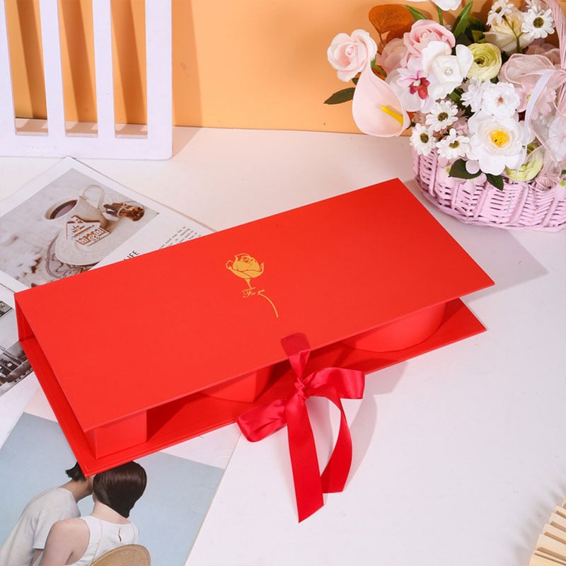 Letter Gift Box Rectangular Composite Cardboard with Hot-Stamped Finish 8