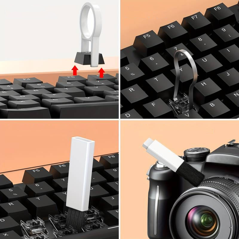 Electronics Cleaning Kit 20-in-1 | Keyboard, Camera & Earbud Cleaning Tools | Compact Travel Case with Extension Poles 6