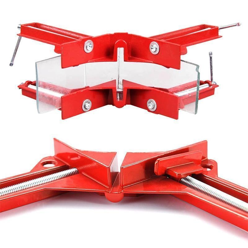Right Angle Clamp 90 Degree Aluminium Alloy with Adjustable Swivel Jaws 6