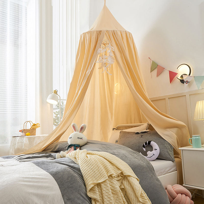 Blackout Bed Canopy Polyester | Soft, Breathable & Light-Blocking Fabric | Cosy Hideaway for Kids' Play and Sleep Spaces 21
