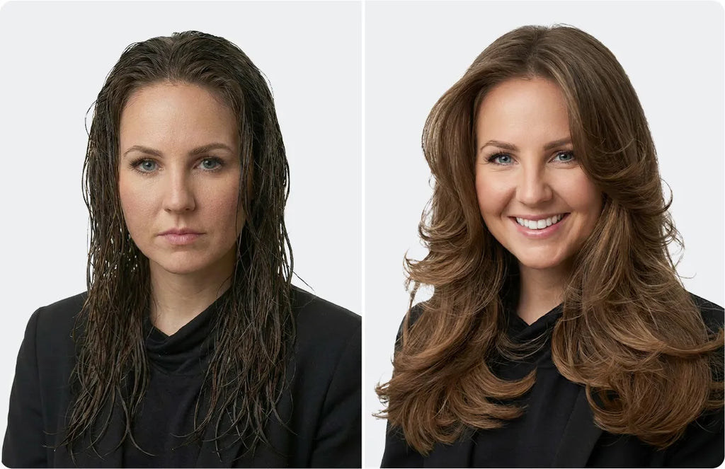 3-in-1 Hot Air Styling Brush | 1100W Motor, 500M Negative Ions | Dries, Smooths & Boosts Volume in One Fast Step