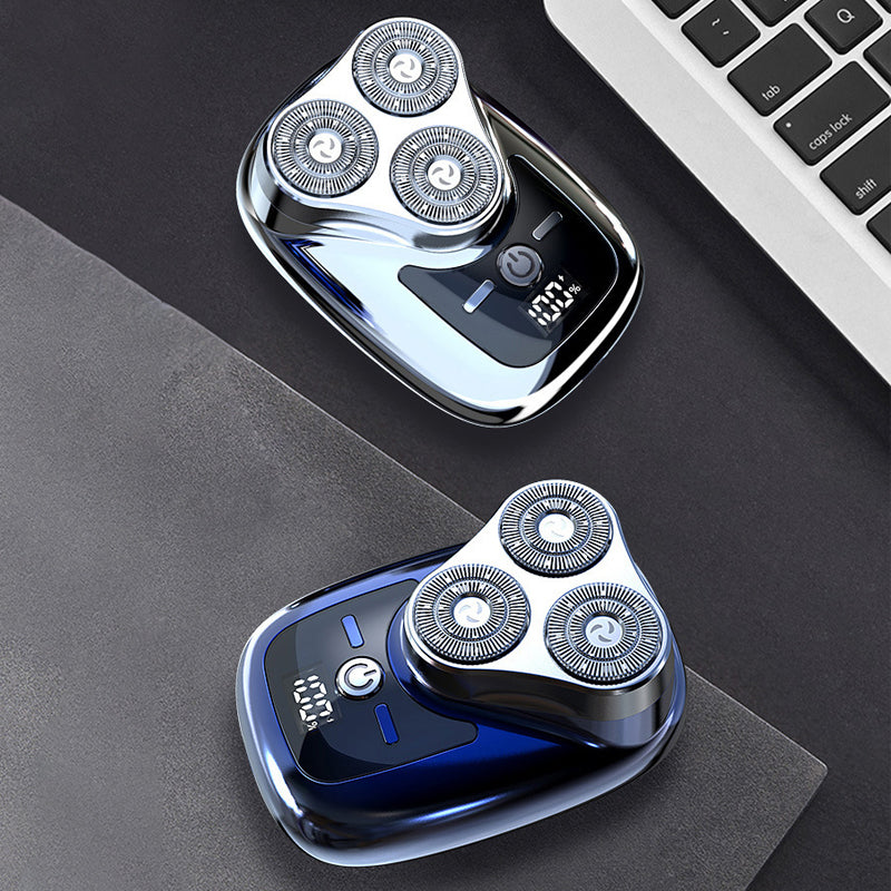 3-in-1 Shaver Rechargeable Waterproof Portable with Self-Sharpening Blades