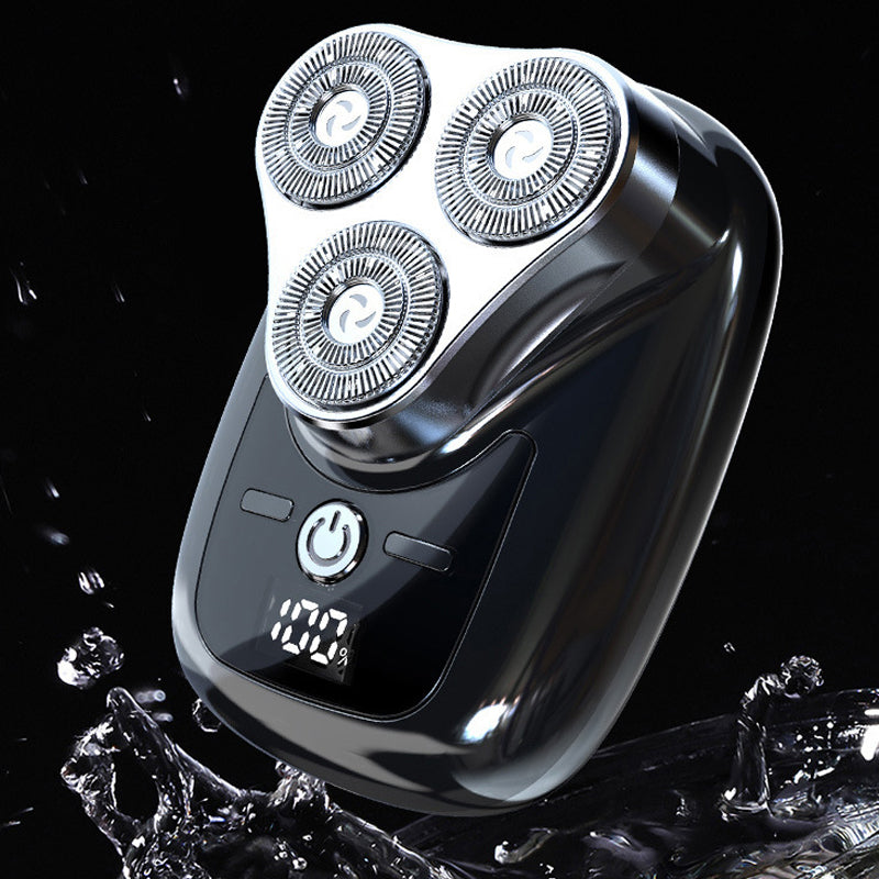 3-in-1 Shaver Rechargeable Waterproof Portable with Self-Sharpening Blades