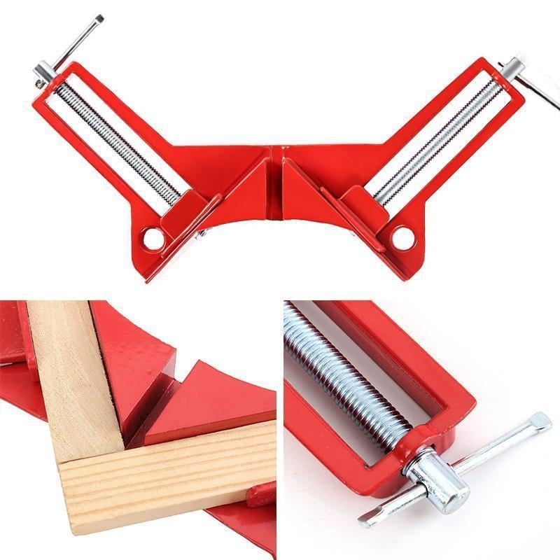 Right Angle Clamp 90 Degree Aluminium Alloy with Adjustable Swivel Jaws 5