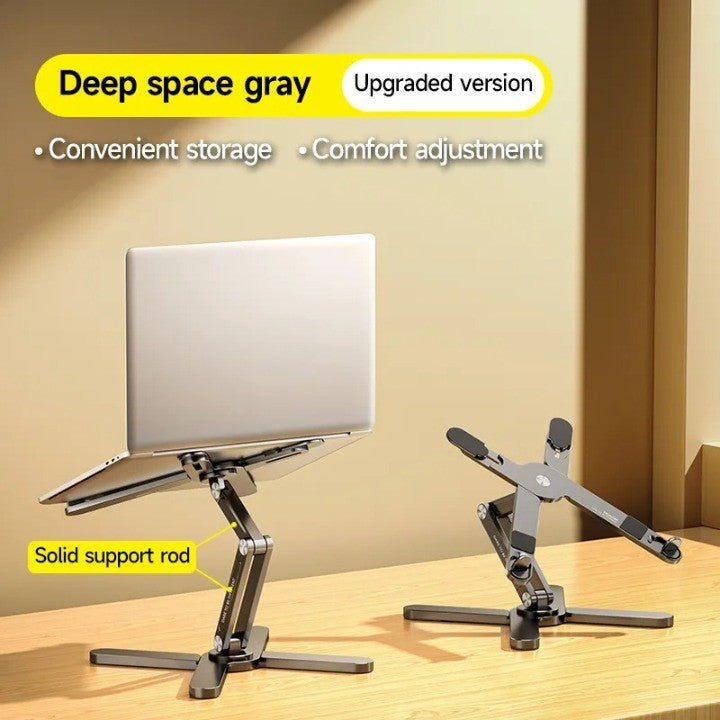 360 Rotating Notebook Holder Aluminium Alloy with 10 kg Load Capacity