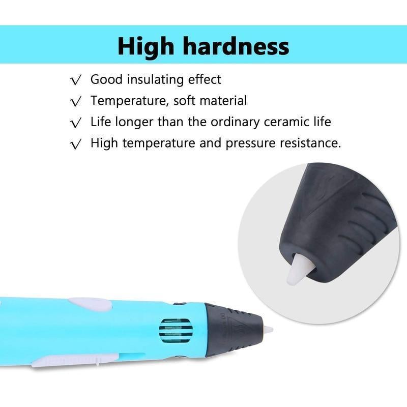 3D Printing Pen Lightweight Adjustable Speed Fast Heating with LCD Display