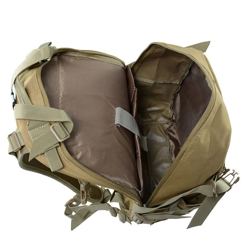 40L Tactical Backpack - Waterproof Nylon Design - Multi-Compartment - Adjustable Straps