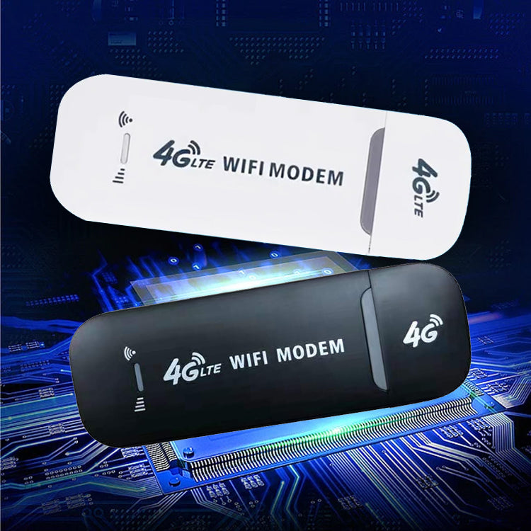 4G LTE WiFi Router Mobile Hotspot | SIM Card Slot, 150 Mbps 2.4G Band | Portable USB Network Adapter, FDD B1/B3/B5