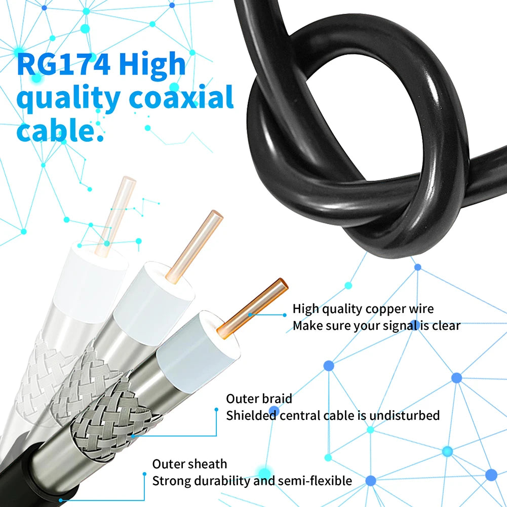 4K Digital TV Antenna with Signal Booster | HD VHF UHF Antenna