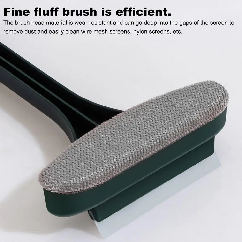 Mesh Cleaner Brush PP Plastic | 2-in-1 with Rust Removing Eraser & Adjustable Handle | Wet & Dry Non-Scratch Cleaning 6