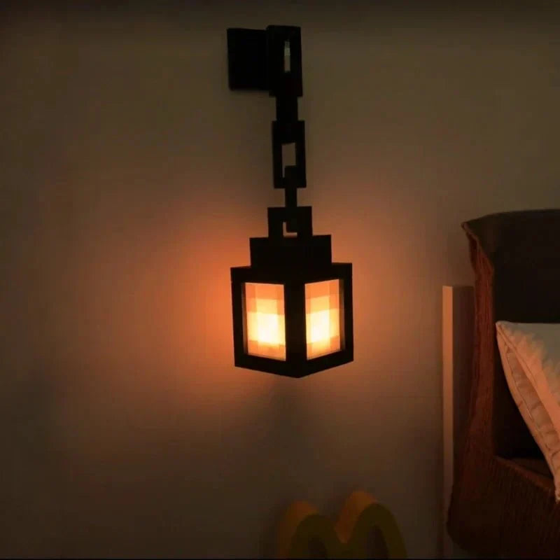 Pixel LED Night Light Rechargeable | Retro Gaming Design for Desk, Bedside & Setup | Cordless Ambient Lighting 5
