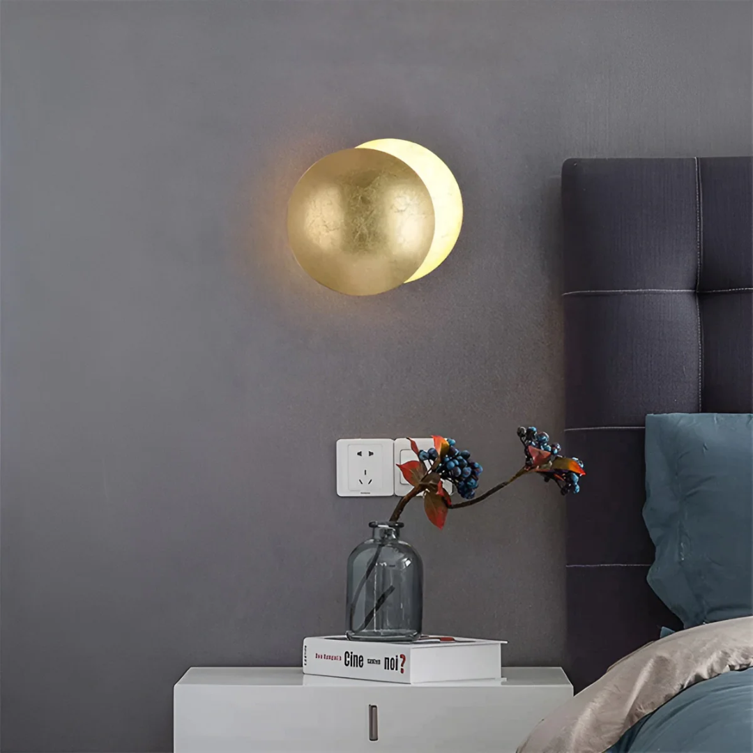 LED Wall Light Fixture Metal | 360° Rotatable Head for Directional Lighting | Warm White Glow, Simple Wall Mount Install 5