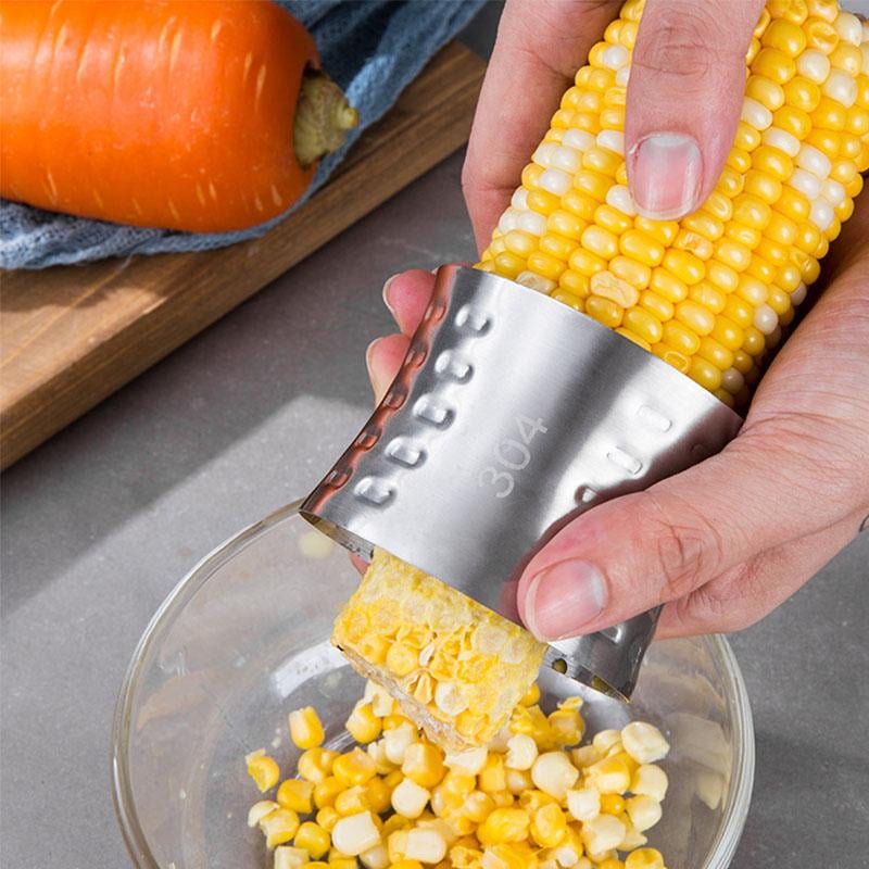 Corn Stripper 304 Stainless Steel Dishwasher Safe with Non-Slip Grip 7
