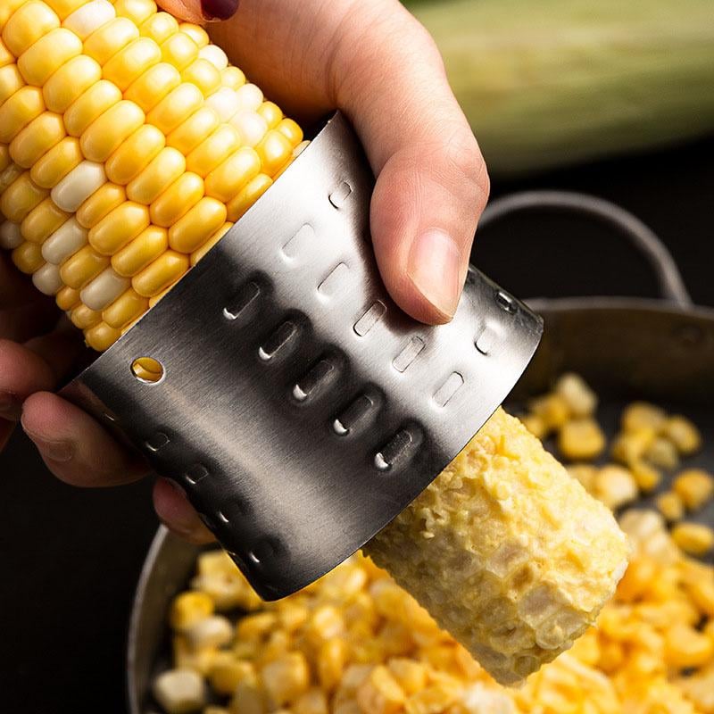 Corn Stripper 304 Stainless Steel Dishwasher Safe with Non-Slip Grip 2