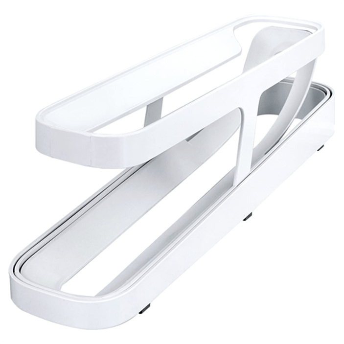 Rolling Egg Dispenser Double-Layer Gravity-Fed with Anti-Slip Base 1