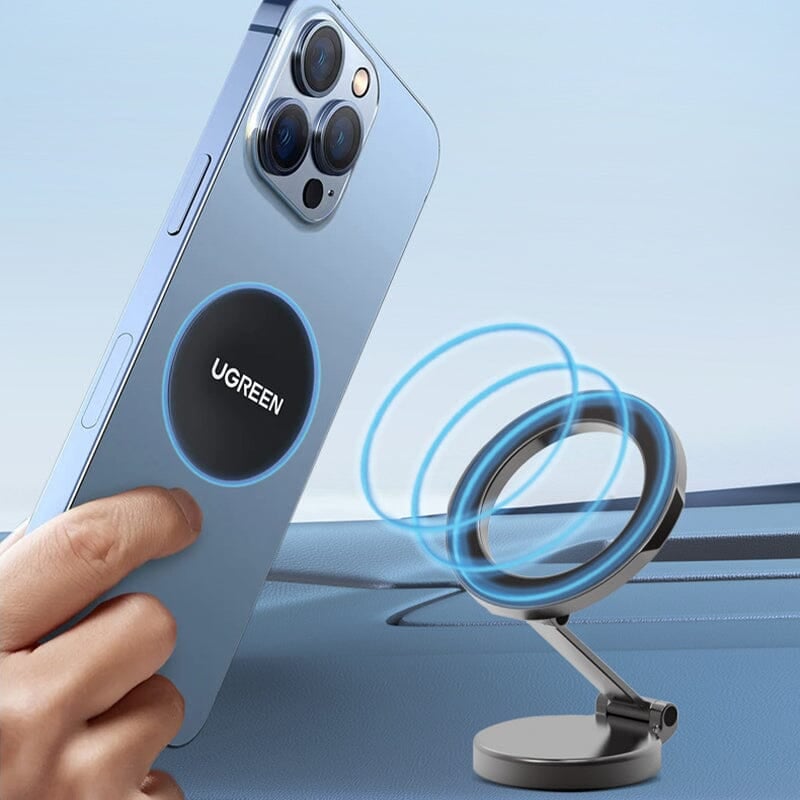 Magnetic Phone Holder 360 Degree Rotation | Dashboard Mount, Strong Grip, Easy Adjust | Universal Fit for All Phone Models 6