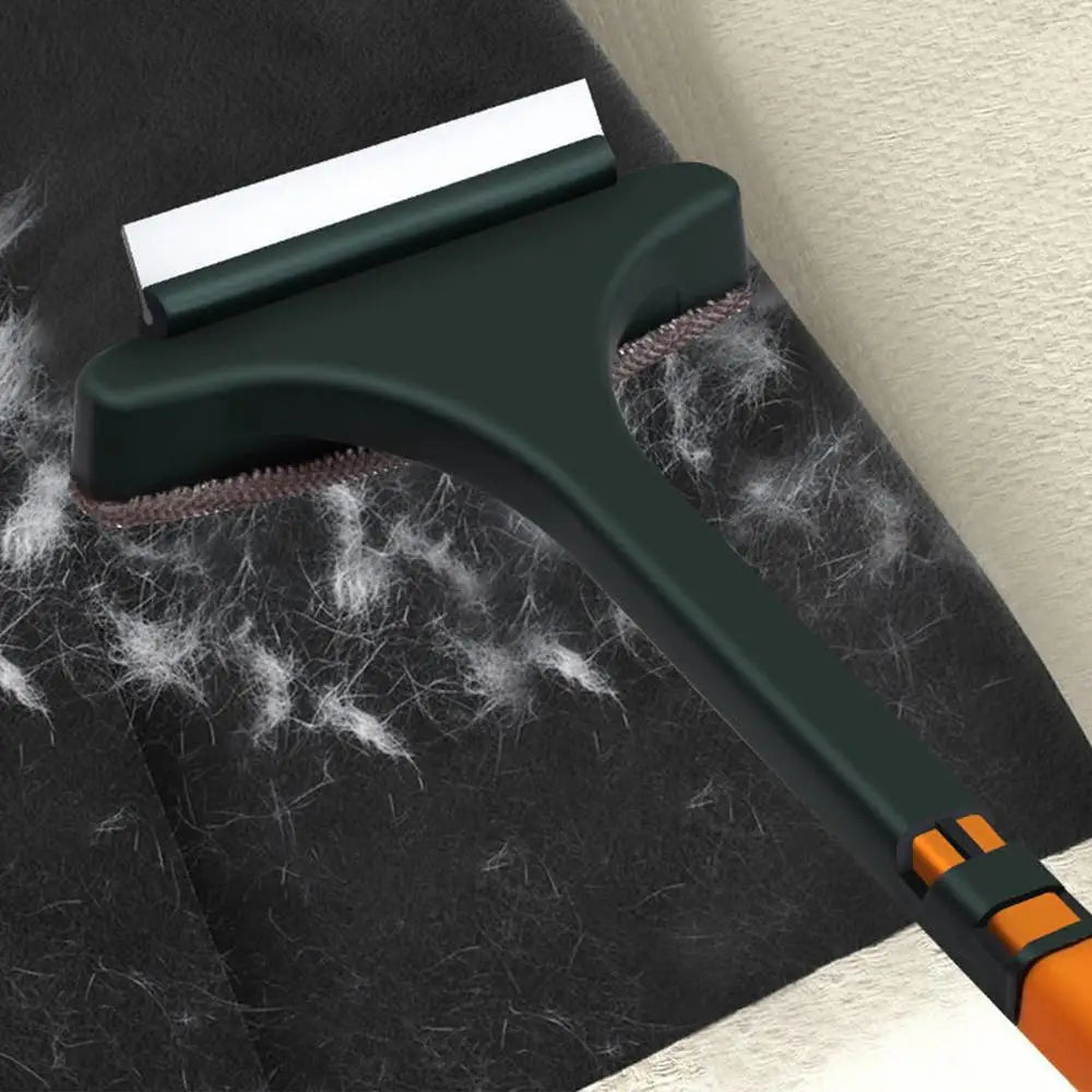 Mesh Cleaner Brush PP Plastic | 2-in-1 with Rust Removing Eraser & Adjustable Handle | Wet & Dry Non-Scratch Cleaning 4