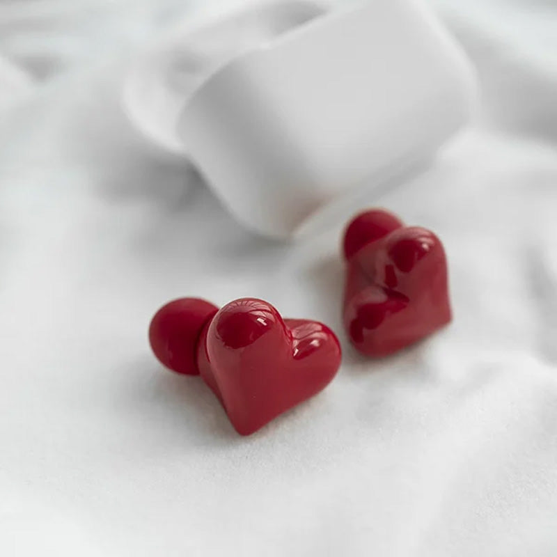 Heart-Shaped Wireless Earbuds for Women | Bluetooth 5.3, ENC Noise Cancelling & Touch Control | 24-Hour Battery Life 9