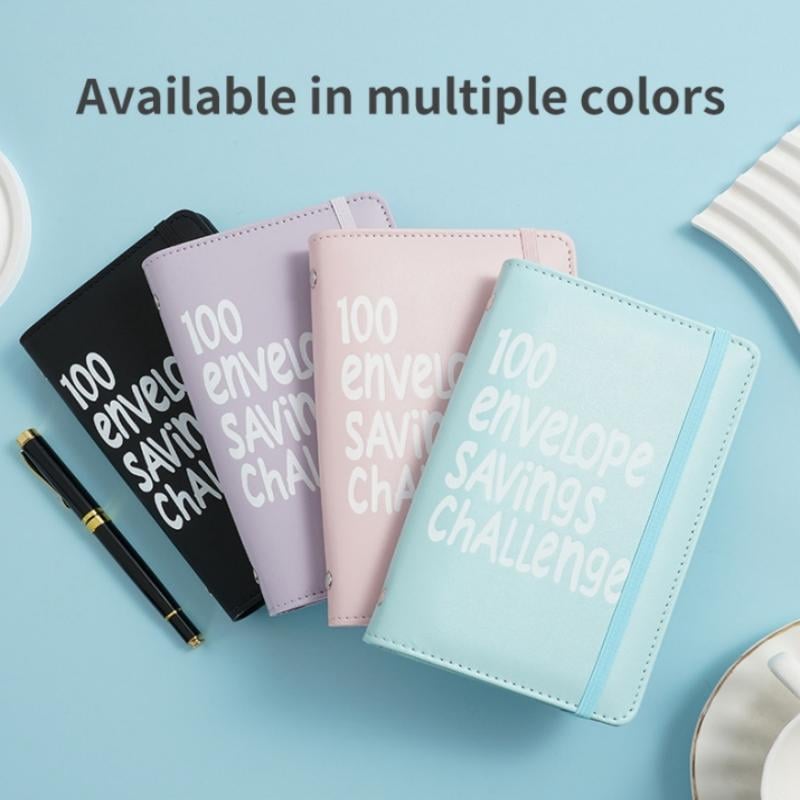 Savings Binder Challenge A6 Daily Tracker with 50 Labelled Envelopes 3