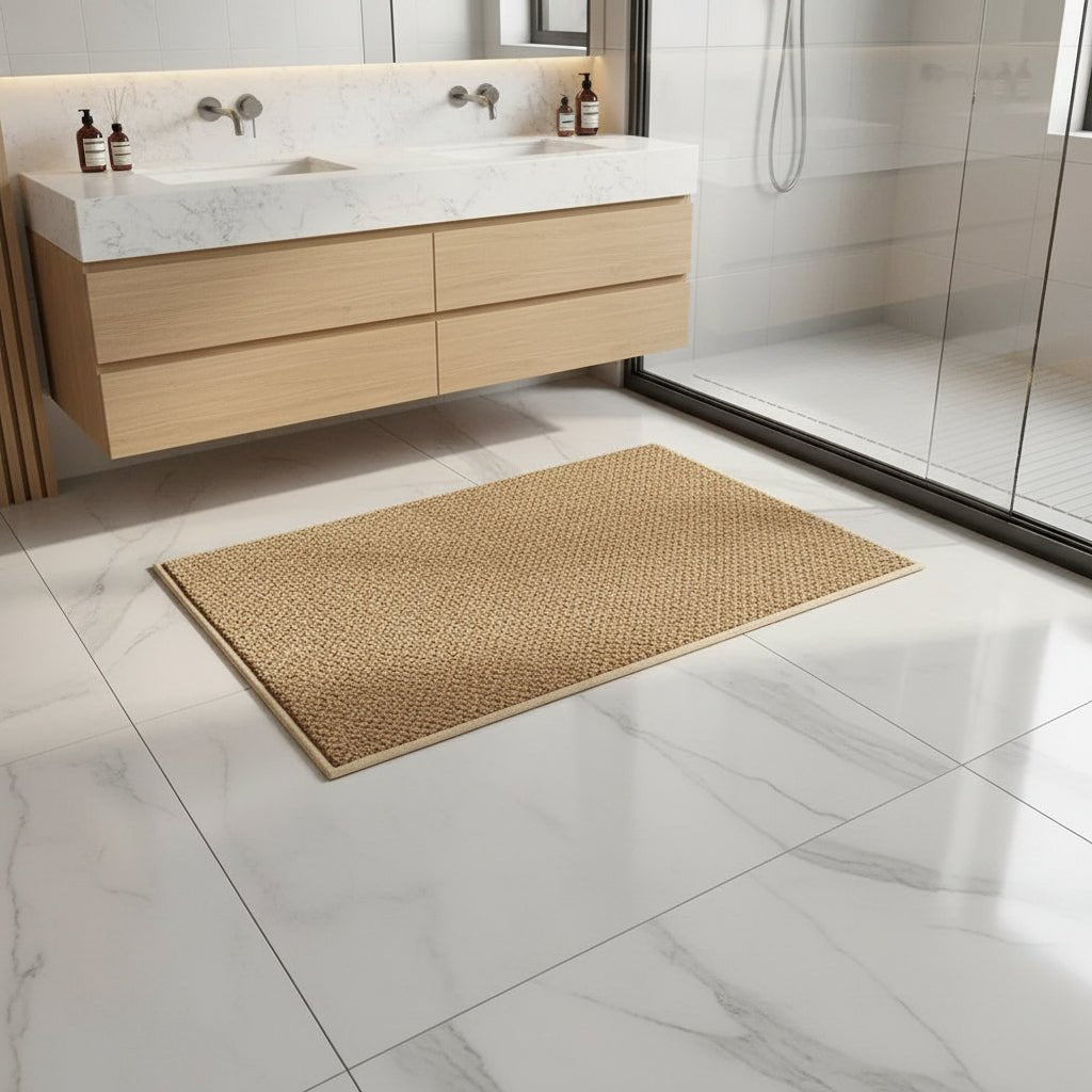 Absorbent Doormat | Looped Pile Mat with Bound Edge