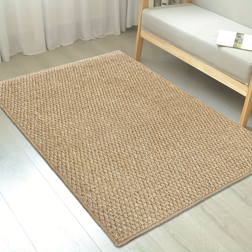 Absorbent Indoor Outdoor Door Mat - Polypropylene - Woven - Anti-Slip - Beige