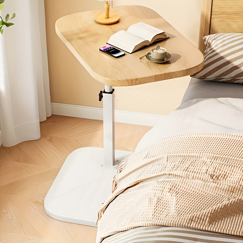 Adjustable Side Table | Height Lock With A Slide-Under Base