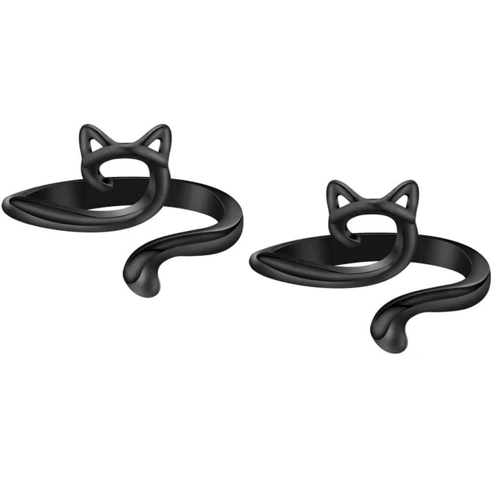 Adjustable Yarn Tension Ring | Ergonomic Thread Guide for Knitting & Crochet | Reduces Hand Fatigue, Set of 2 Rings