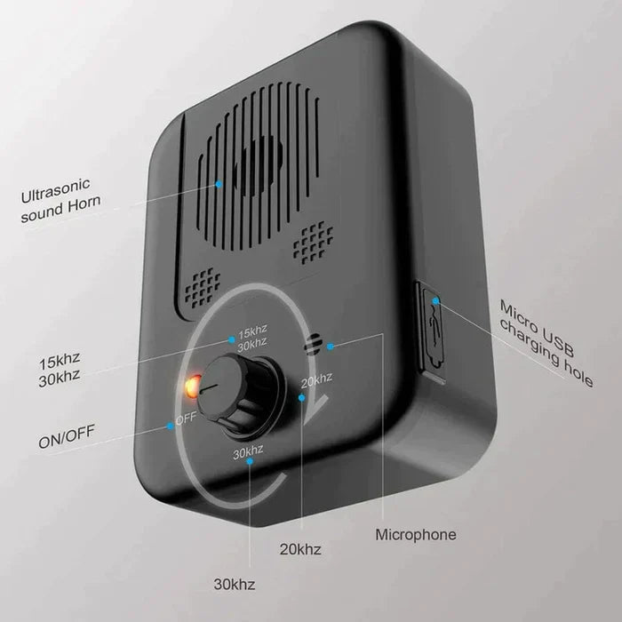Anti-Bark Control Device | Wall Box, Frequency Dial
