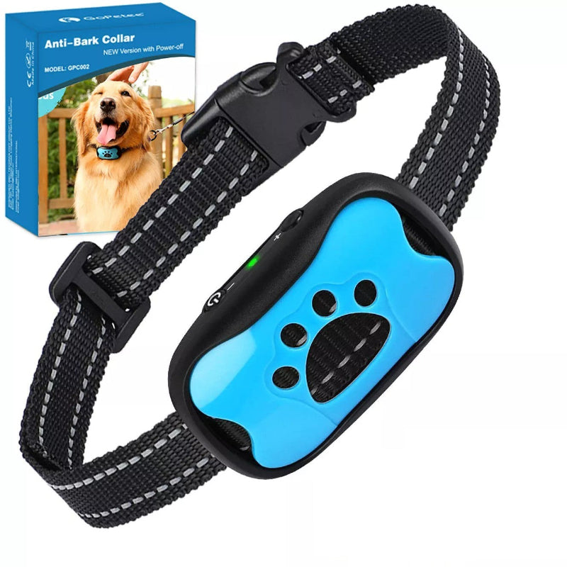 Anti-Bark Dog Collar | Sound Wave Training Technology | Adjustable Fit for Small to Large Dog Breeds, Shock-Free Design