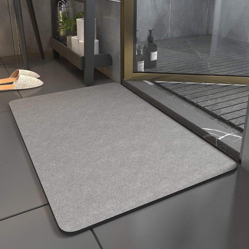 Anti-Slip Bath Mat Quick-Dry | 40x60 to 60x90 cm, 5 Colours | Slip-Resistant Base, Machine Washable, Modern Design