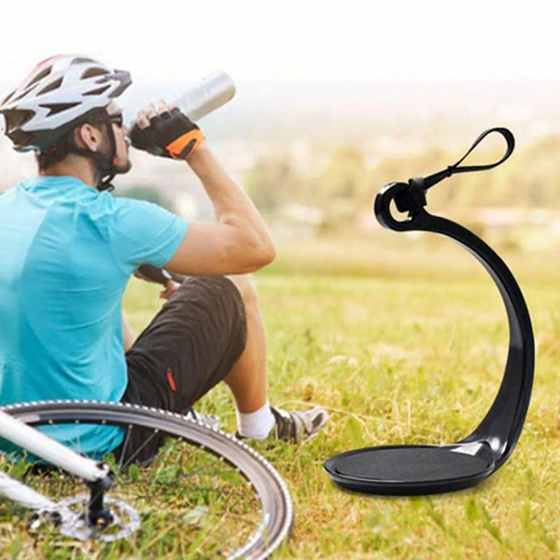 Anti-Spill Mug Holder, PP Plastic | 360-Degree Swinging Cup Tray | Carry Hot or Cold Drinks Spill-Free with One Finger
