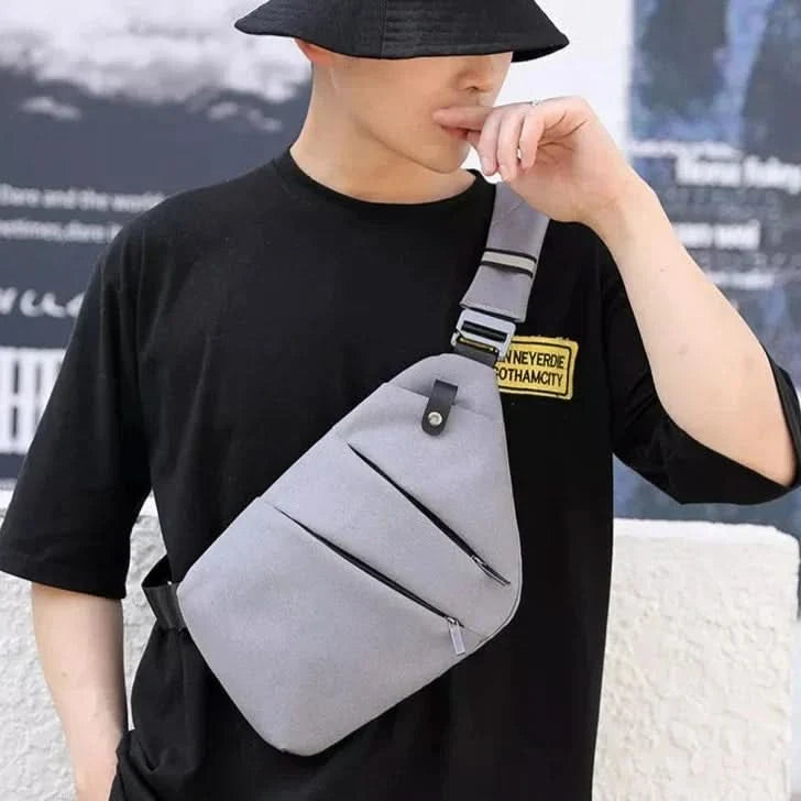Anti-Theft Sling Bag - Cut-Resistant - Water-Repellent - Adjustable