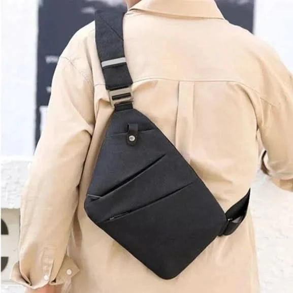 Anti-Theft Sling Bag - Cut-Resistant - Water-Repellent - Adjustable