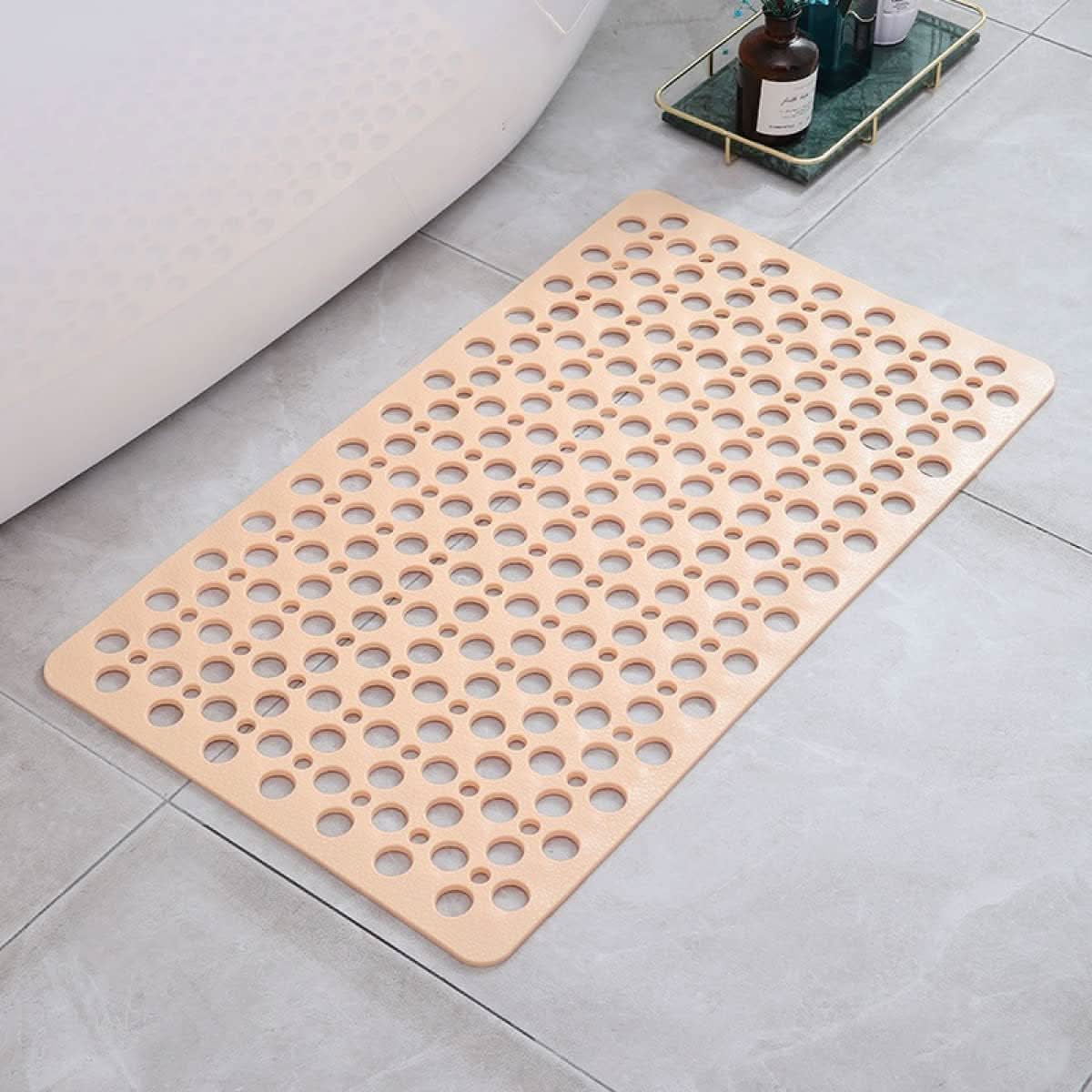 Antibacterial Non-Slip Shower Mat - Durable PVC Design