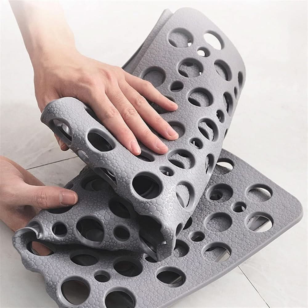 Antibacterial Non-Slip Shower Mat - Durable PVC Design