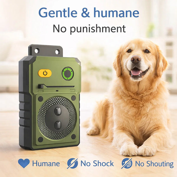 Automatic Bark Control | Hands-Free Wall Unit, Day And Night