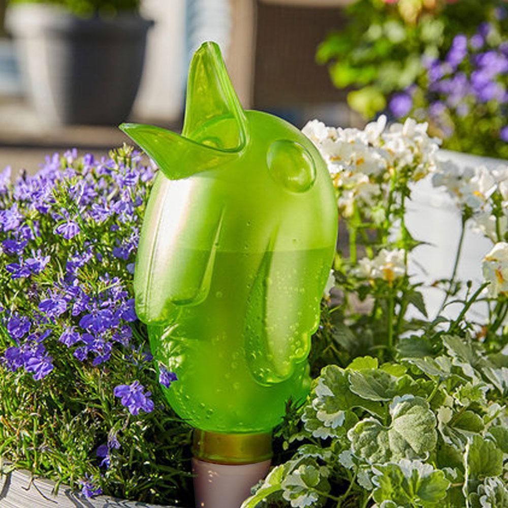 Automatic Plant Watering Bird Spike | 60ml Ceramic Drip with Transparent Water Level Gauge | Self-Watering Care for Potted Plants