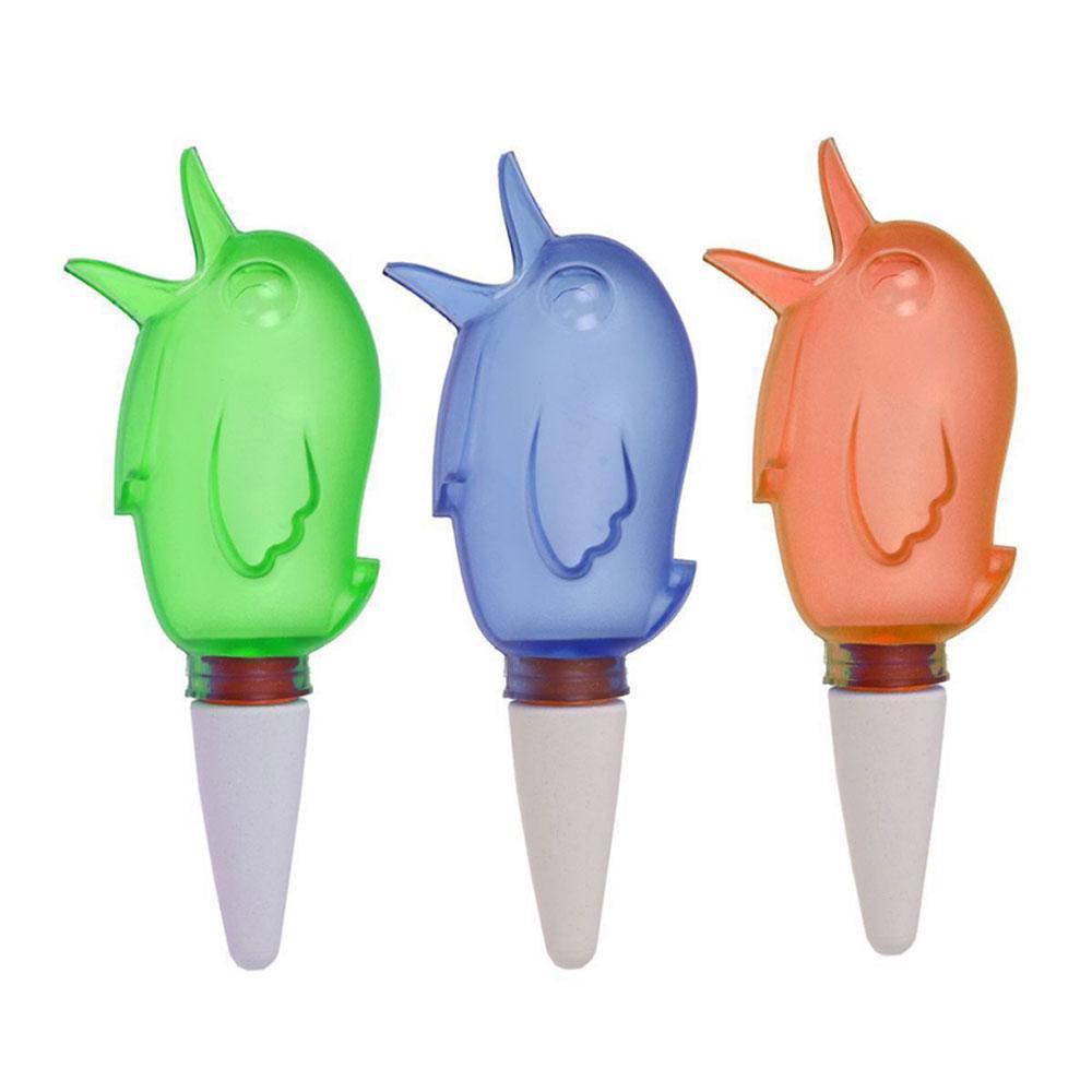 Automatic Plant Watering Bird Spike | 60ml Ceramic Drip with Transparent Water Level Gauge | Self-Watering Care for Potted Plants
