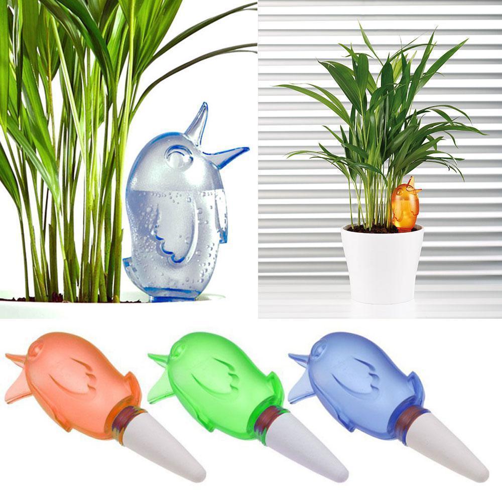 Automatic Plant Watering Bird Spike | 60ml Ceramic Drip with Transparent Water Level Gauge | Self-Watering Care for Potted Plants