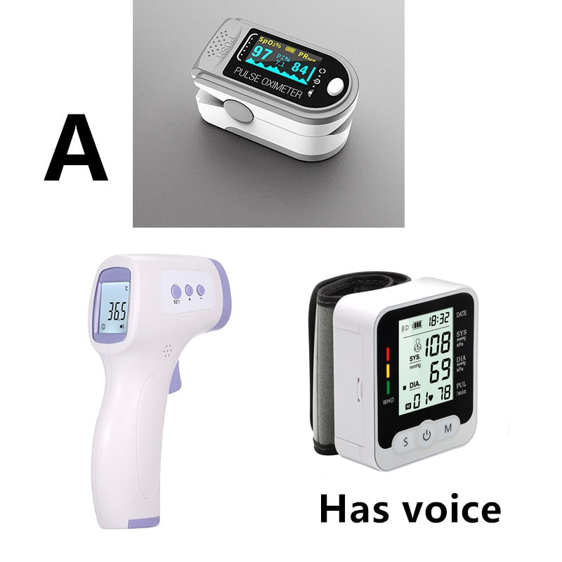 Automatic Wrist Blood Pressure Monitor | LCD Display, Heart Rate Detection | 99-Reading Memory & Auto-Off Battery