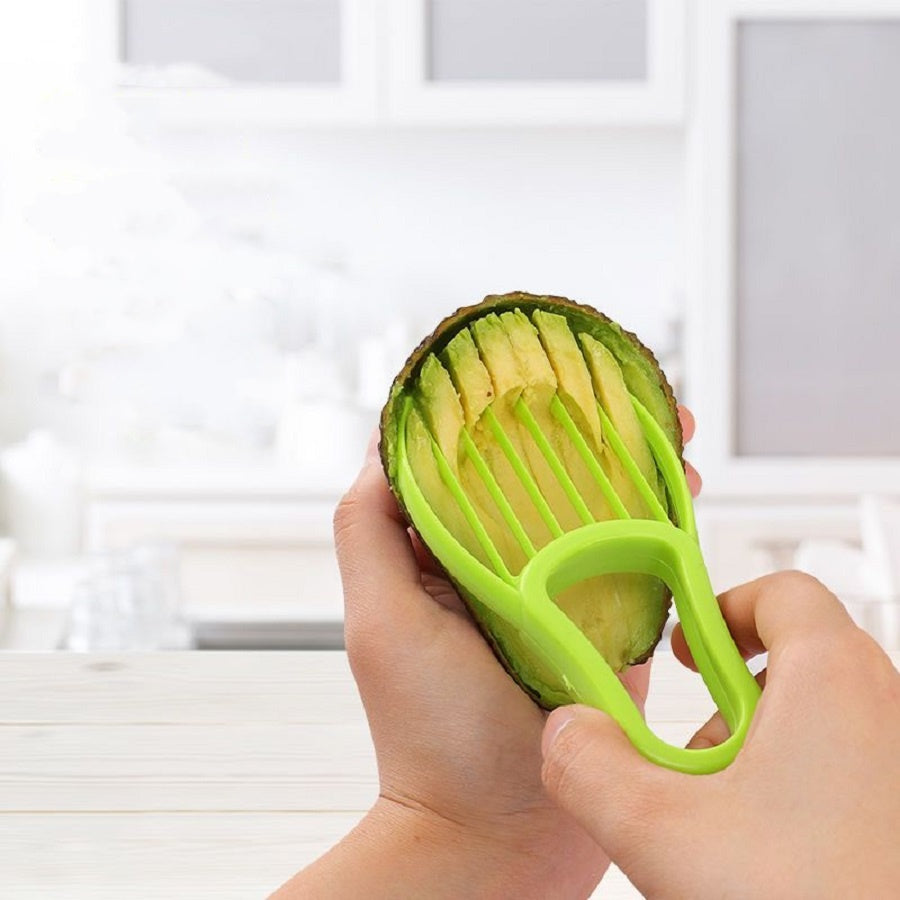 Avocado Slicer Knife 3-in-1 | Cut, Pit and Slice in One Tool | Safe Blade for Effortless Avocado Prep in Every Kitchen