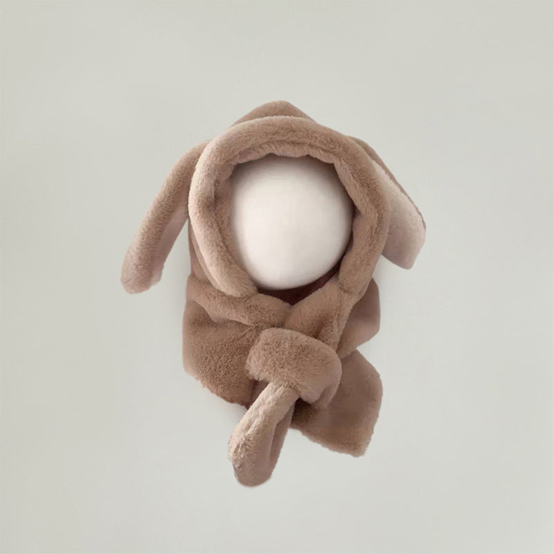 Baby Warm Hooded Hat | Cosy 2-in-1 Hood & Scarf Design