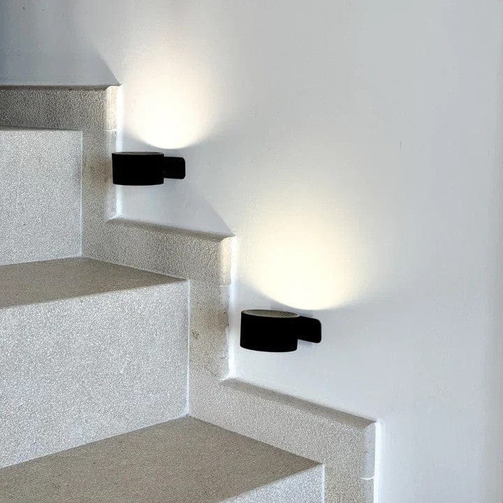 Battery Operated Wall Light ABS | Rechargeable 360° Adjustable with Touch or Remote Control | Wireless Modern Lighting