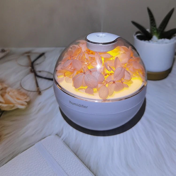Bedroom Humidifier Mini Compact USB Ultrasonic with Whisper-Quiet Mist