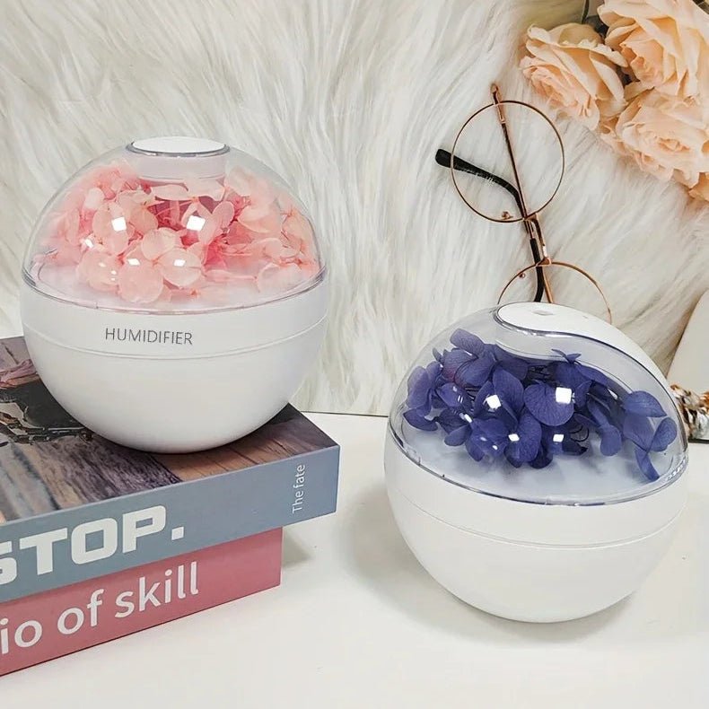 Bedroom Humidifier Mini Compact USB Ultrasonic with Whisper-Quiet Mist