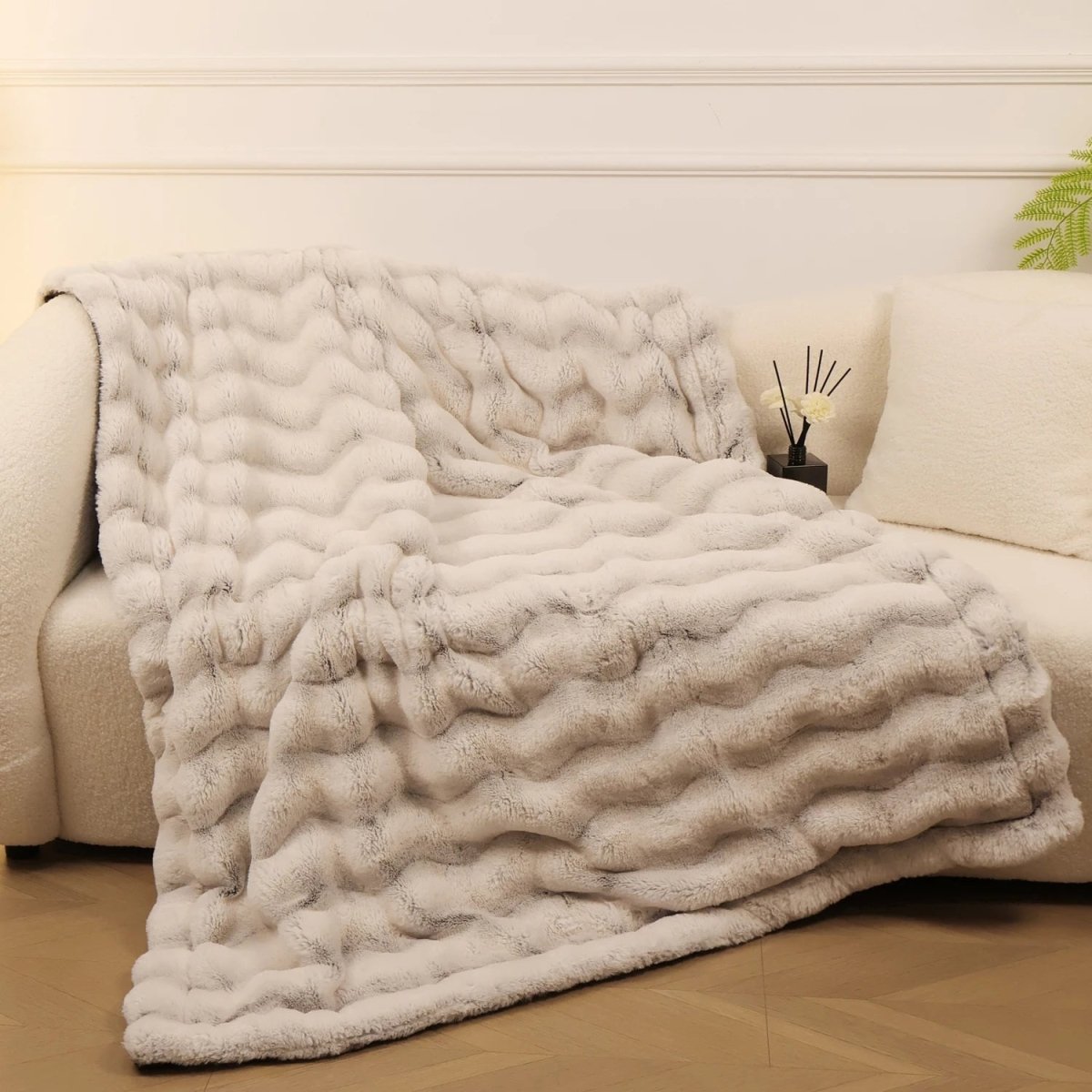Blanket | Deep Wave-Textured Pile, Soft On Both Sides