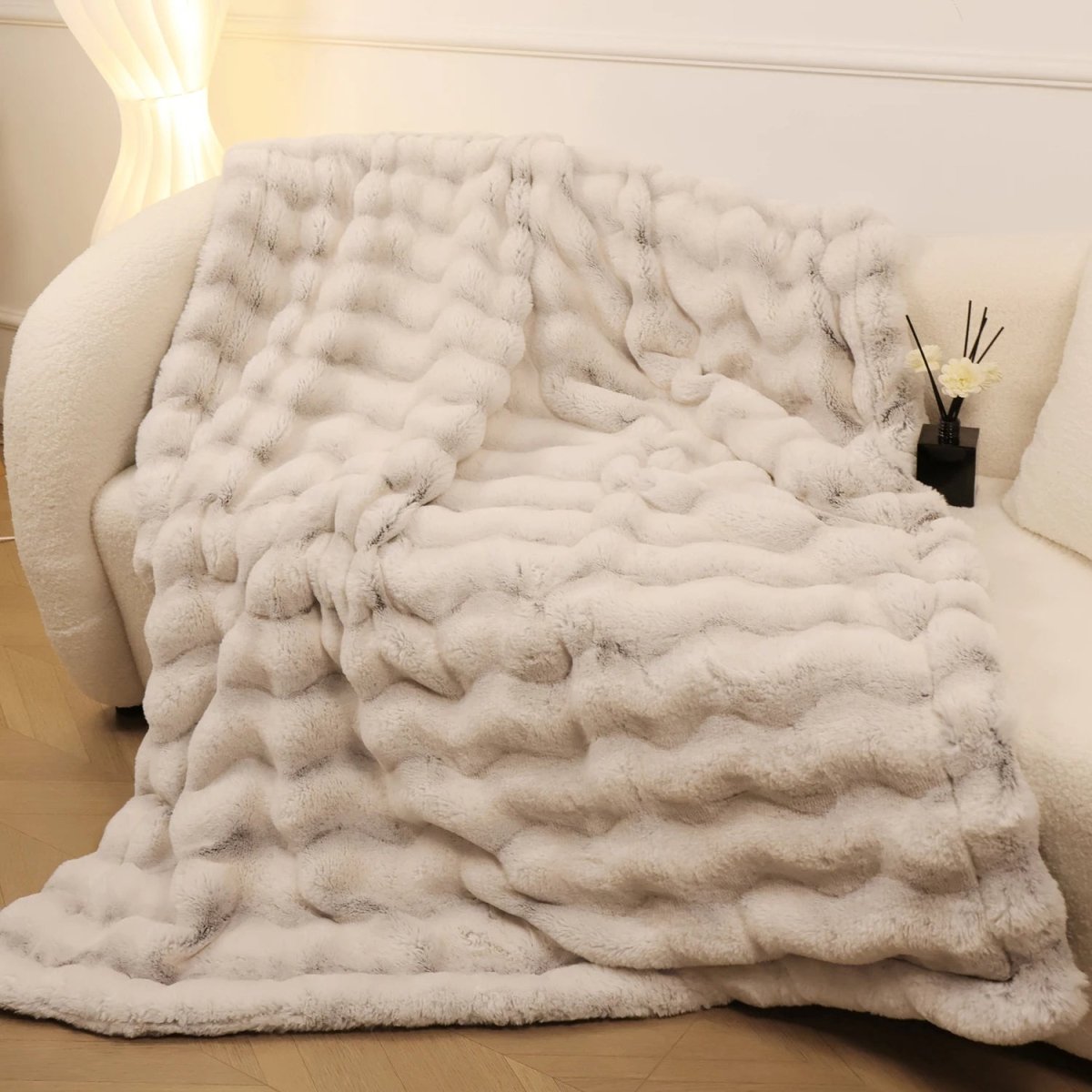 Blanket | Deep Wave-Textured Pile, Soft On Both Sides