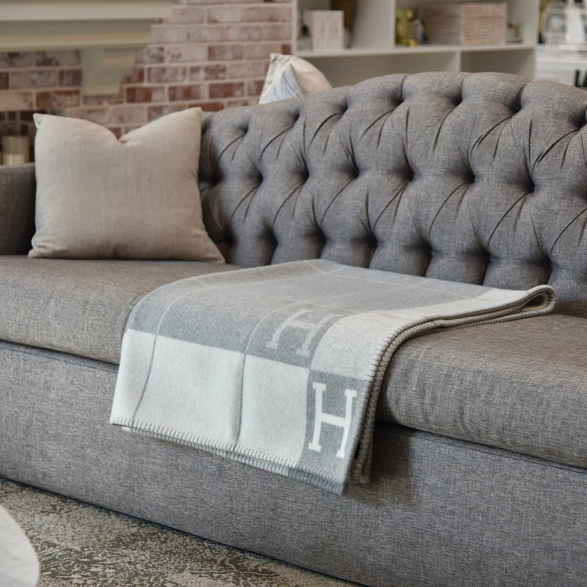 Blend Throw Blanket | Soft Warm Knit for Sofa, Bed or Armchair