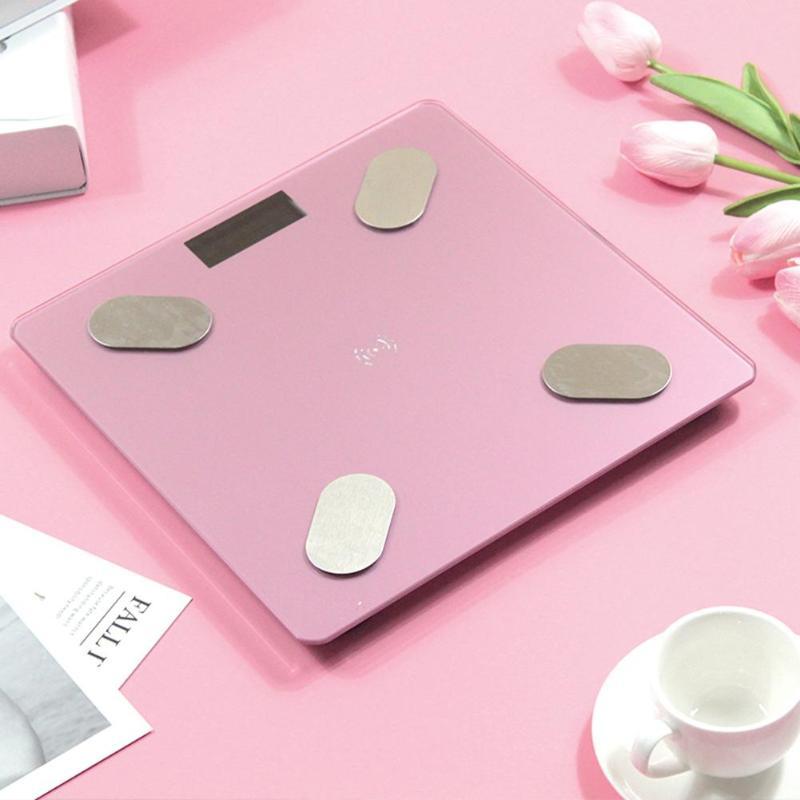 Bluetooth Body Fat Scale | Measures Weight, Muscle Mass, Water & Bone Mass | Smart App-Connected Digital Scale